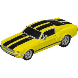 Véhicule ford mustang 67 - racing yellow