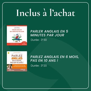 Coffret livre audio  apprendre l'anglais