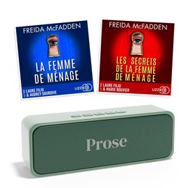 Coffret livre audio - la femme de ménage