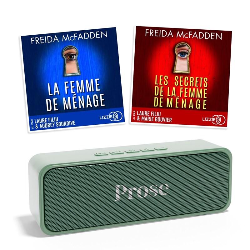 Coffret livre audio - la femme de ménage