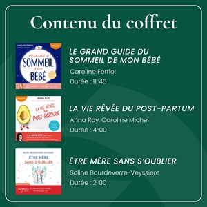 Coffret cadeau - jeunes mamans - prose