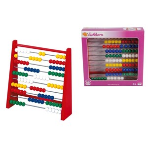 Boulier avec 100 boules colorées