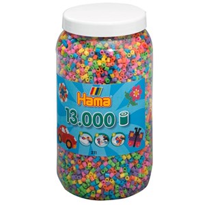 Pot de 13000 perles pastel à repasser
