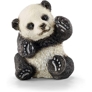 Bébé panda jouant