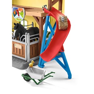 L'écurie multicolore