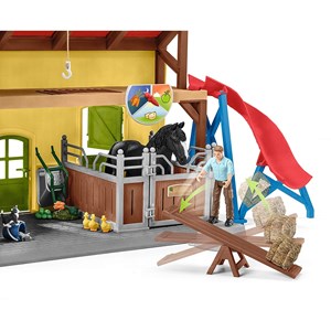 L'écurie multicolore