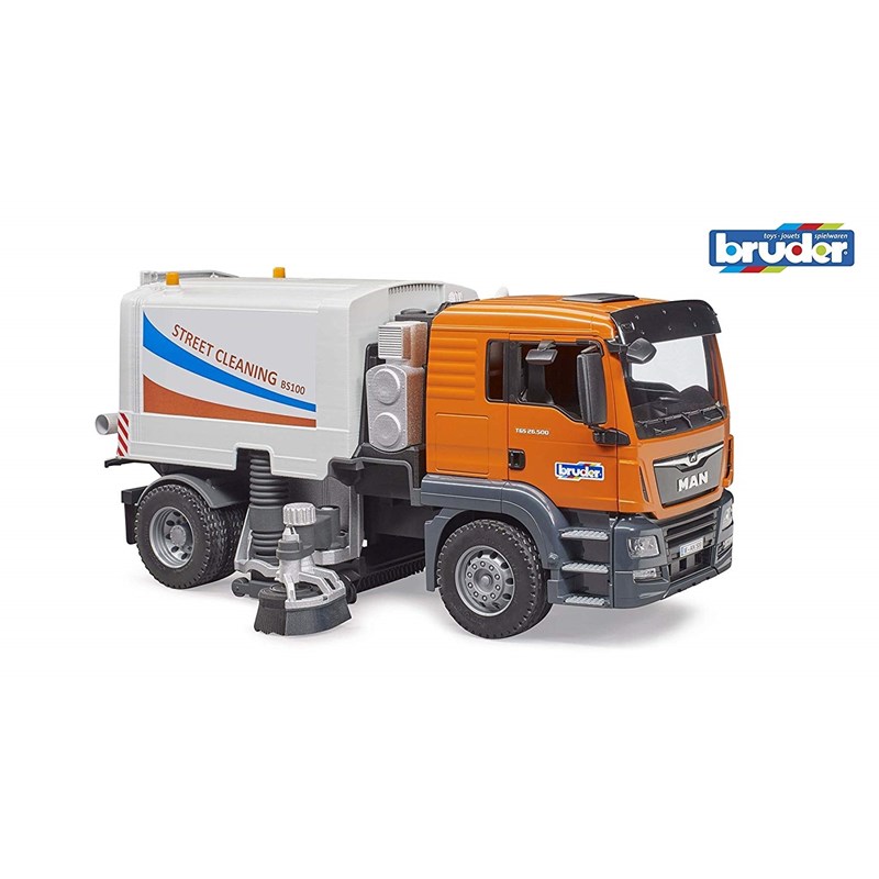 Man tgs camion de nettoyage de la voirie