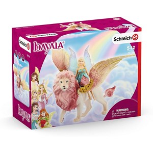 Bayala elfe sur lion ailé