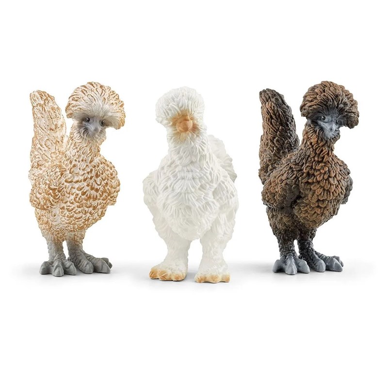 Farm world trio de poules