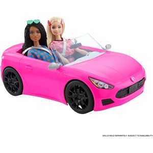 Barbie - voiture cabriolet rose 2 places