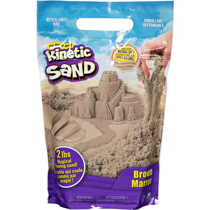 Kinetic sand marron sac de 907 g