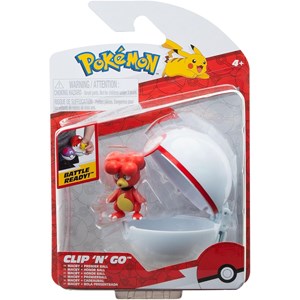 Clip'n'go - poké balls magby & poké ball