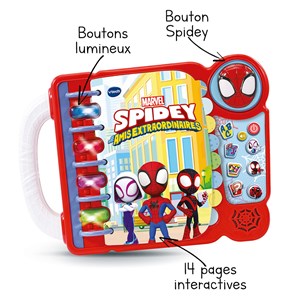Le livre-jeu éducatif de spidey
