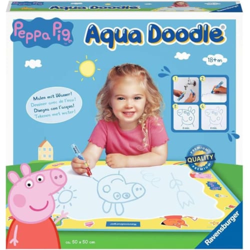 Ravensburger - Aqua doodle peppa pig premier coloriage