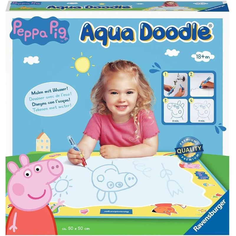 Aqua doodle peppa pig premier coloriage