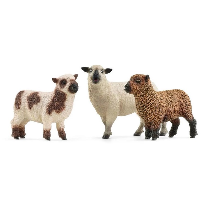 Farm world trio de moutons