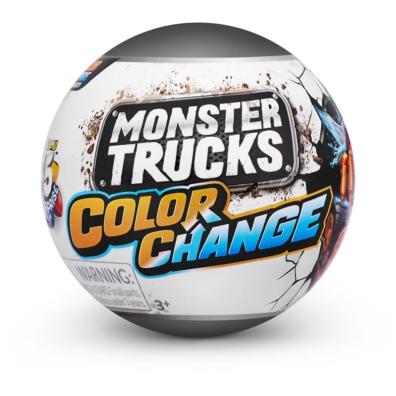 Monster trucks changement de couleur