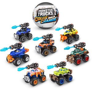 Monster trucks changement de couleur