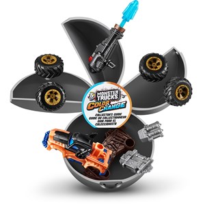 Monster trucks changement de couleur