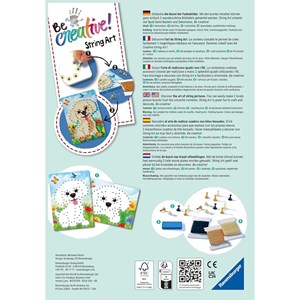 Be creative string art chiens