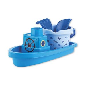 Set de plage pour bébé- rose + bleu