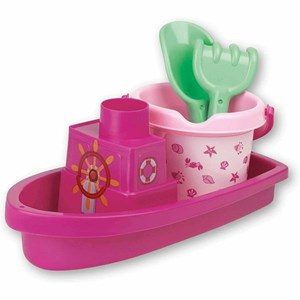 Set de plage pour bébé- rose + bleu