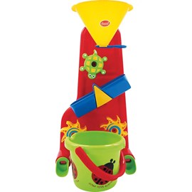 Seau avec moulin à eau