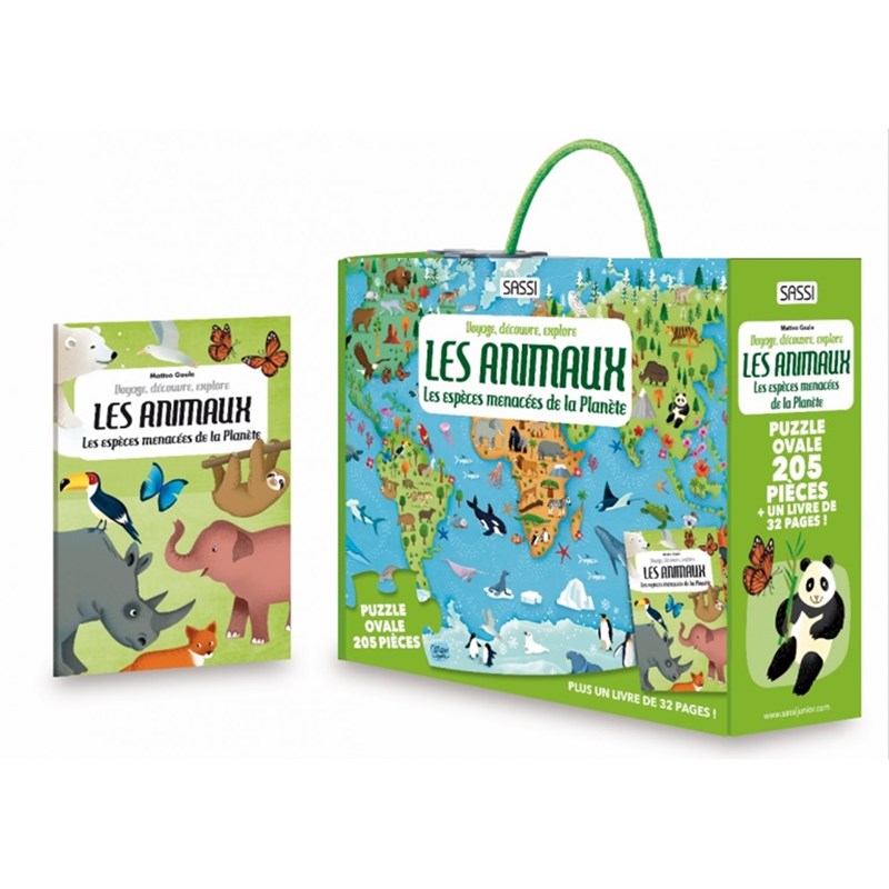 Voyage, découvre, explore - les animaux