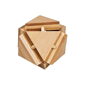 Casse-tête bambou triangle magique