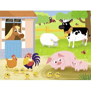 Puzzle mes amis de la ferme 30 pcs