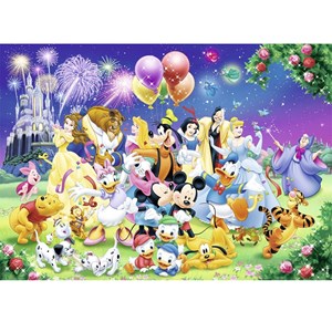Puzzle la famille disney 1000 pcs