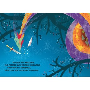Le dragon - livre et puzzle 100 pcs