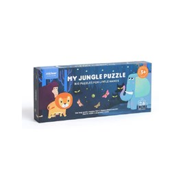 Puzzle géant de sol jungle