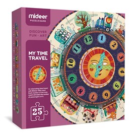 Puzzle auto-correcteur horloge