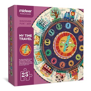 Puzzle auto-correcteur horloge
