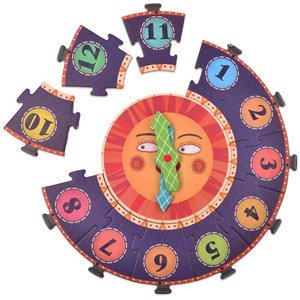 Puzzle auto-correcteur horloge