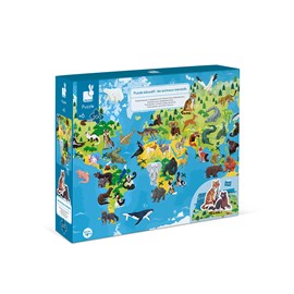 Puzzle éducatif animaux menacés 200 pc