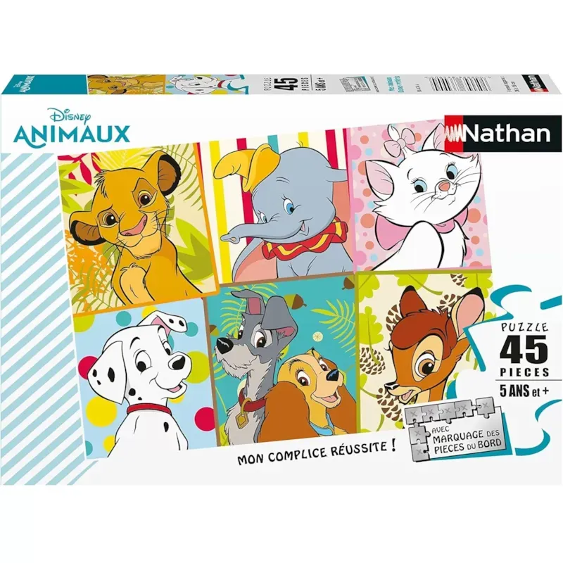 Puzzle mes animaux disney préférés 45