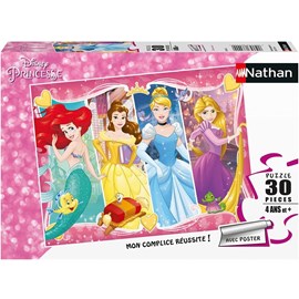 Puzzle princesses disney 30 pcs