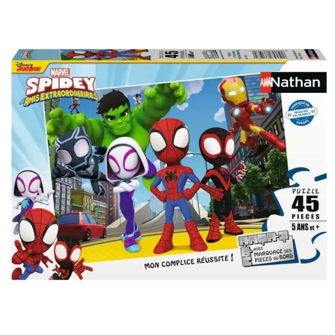 Puzzle spidey et ses amis 45 pcs