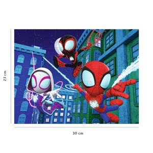 Puzzle l'équipe de spidey 30 pcs