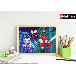 Puzzle l'équipe de spidey 30 pcs