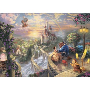 Puzzle la belle et la bête 500 pcs