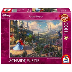 Puzzle la belle au bois dormant dansant