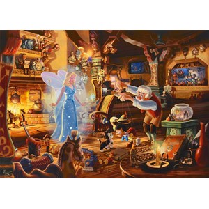 Puzzle pinocchio et gepetto 1000 pcs