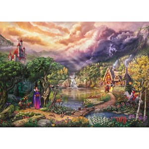 Puzzle blanche neige et la reine 1000 pc