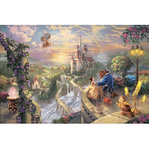 Puzzle la belle et la bête 1000 pcs