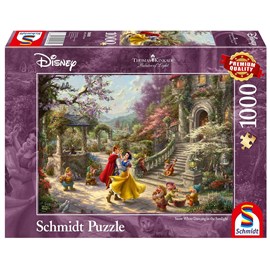 Puzzle blanche neige et le prince 1000 p