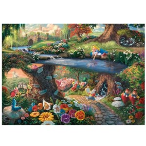 Puzzle alice aux pays des merveilles 100