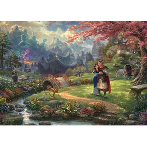 Puzzle mulan fleurs d'amour 1000 pcs